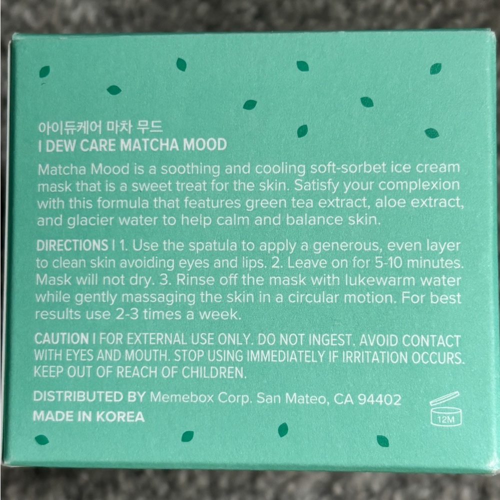 I Dew Care Skincare Set - Glow-Key, Matcha Mood, Mini Scoops, Plush Party - Picture 5 of 9